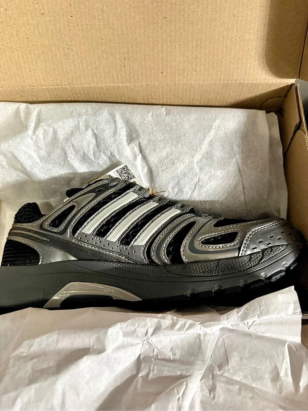 Adidas Adistar Control 5 Women's Athletic Shoes Black & Gray US 7.5 NWT